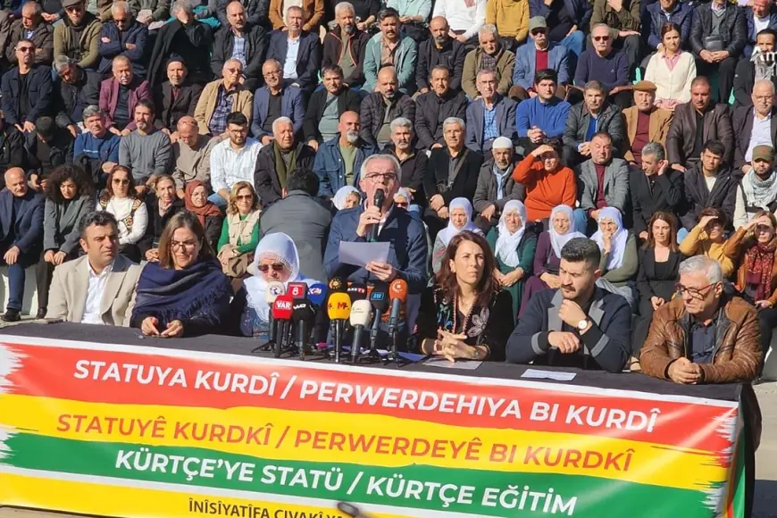 Diyarbakır’da 750 kurumdan çağrı: Kürtçe resmi dil olsun