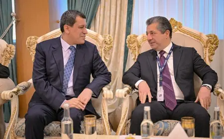 Mesrur Barzani, DSG  Komutanı Mazlum Abdi ile bir araya geldi