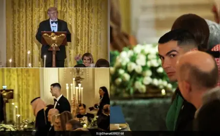 Ronaldo Beyaz Saray’da