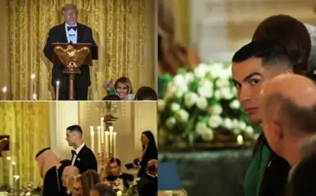 Ronaldo Beyaz Saray’da