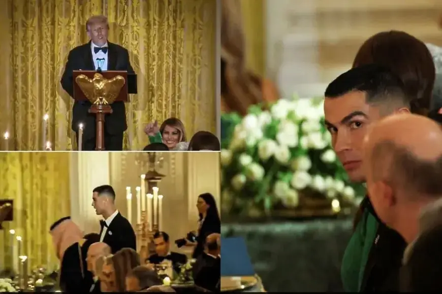 Ronaldo Beyaz Saray’da