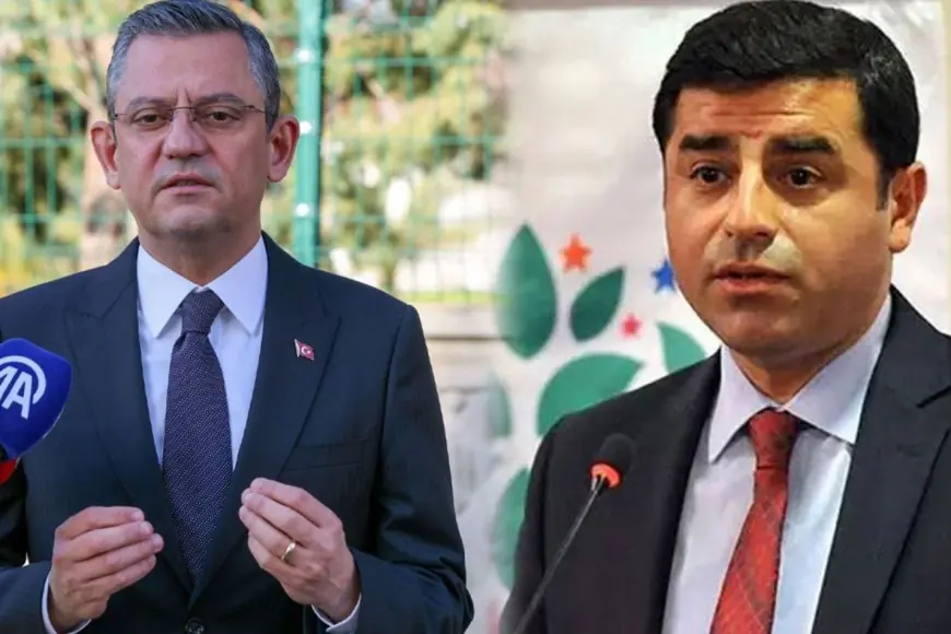 DEM Parti iddiayı doğruladı: 'CHP, suyu bulandırmaya çalışıyor'