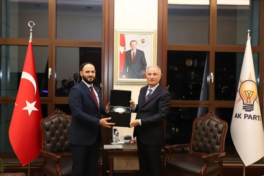 Halep Valisinden AK Parti’ye ziyaret