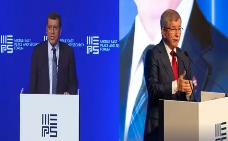 Davutoğlu: Bir mermi atılsa PKK derler süreç dururdu