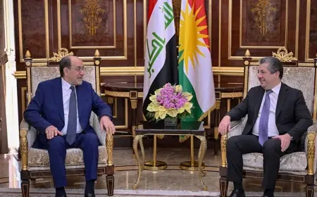 Mesrur ​​Barzani, Nuri Maliki ile bir araya geldi
