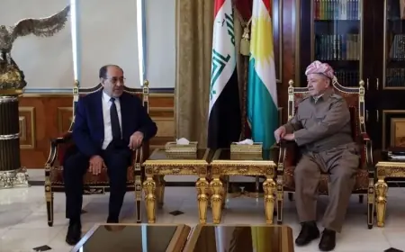 Mesud Barzani -Maliki görüşmesi: Hükümet kurma süreci ele alındı