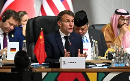 Macron’dan G20 Uyarısı: 'Küresel Ekonomiler Tehdit Altında'