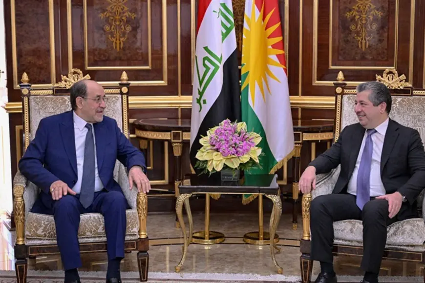 Mesrur Barzani, Nuri Maliki ile bir araya geldi