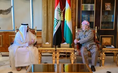 Başkan Barzani, Yeni BAE Konsolosunu Kabul Etti