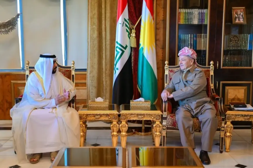 Başkan Barzani, Yeni BAE Konsolosunu Kabul Etti