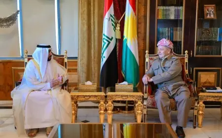 Serok Barzanî û Konsulê nû yê Îmaratê civiyan