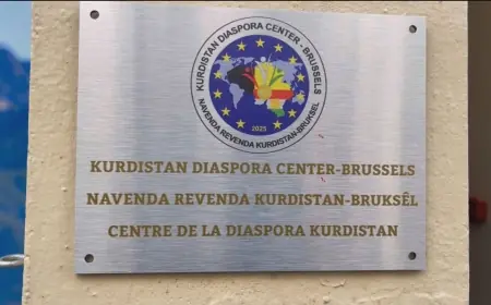 Kürdistan Diasporası Brüksel’de AB ve NATO’ya Köprü Olacak Merkez Açtı