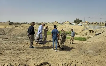 Şengal’de Ezidi Kürtlere ait yeni toplu mezar tespit edildi