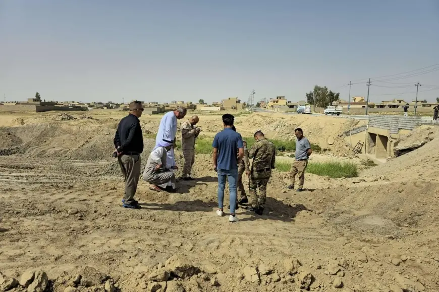 Şengal’de Ezidi Kürtlere ait yeni toplu mezar tespit edildi