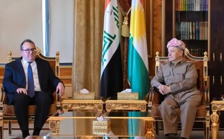 Başkan Barzani, ABD heyetini kabul etti