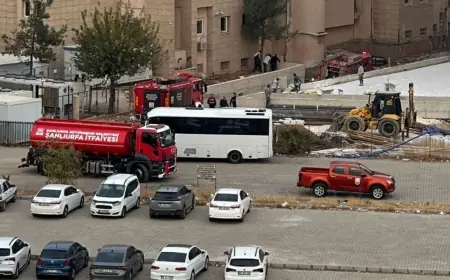 Urfa Adliyesi'nde patlama: Yaralılar var!