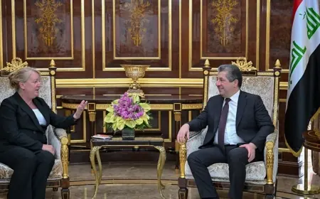 Mesrur ​​Barzani ve Hollanda Büyükelçisi, Peşmerge reformlarını görüştü