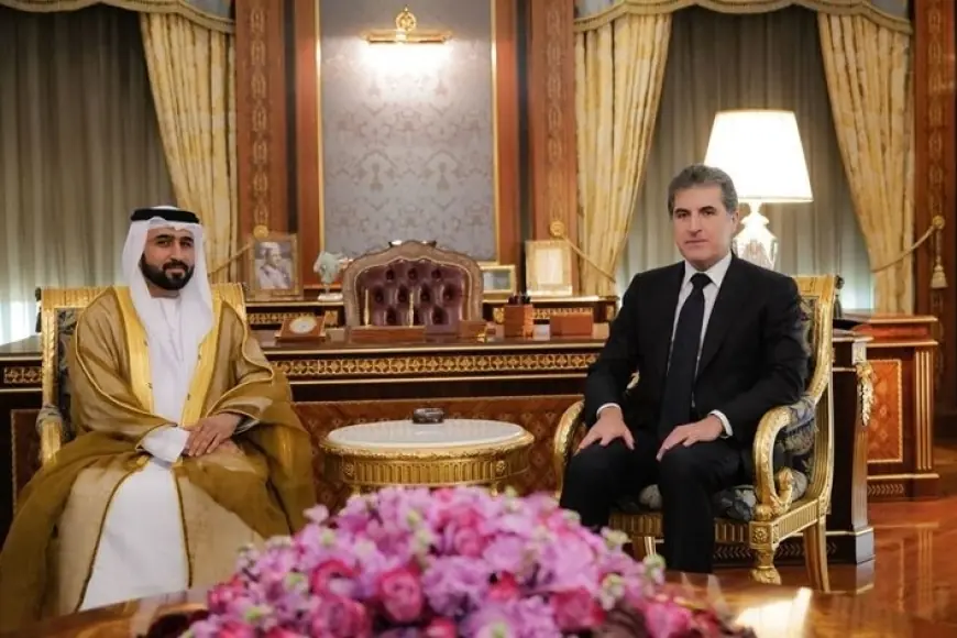 Nêçîrvan Barzanî Konsulê nû yê Îmaratê pêşwazî kir