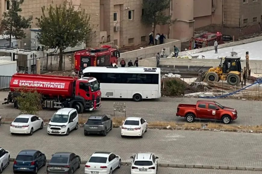 Urfa Adliyesi'nde patlama: Yaralılar var!