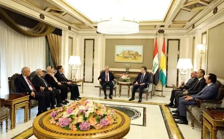 Neçirvan Barzani, ENKS heyetini kabul etti