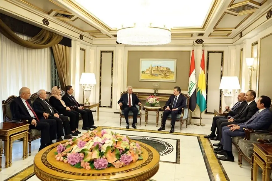 Neçirvan Barzani, ENKS heyetini kabul etti