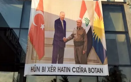 Cizre, Mesud Barzani’yi karşılamaya hazırlanıyor