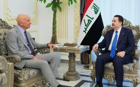 Sudani ile Tom Barrack Irak ve Suriye'deki durumu görüştü