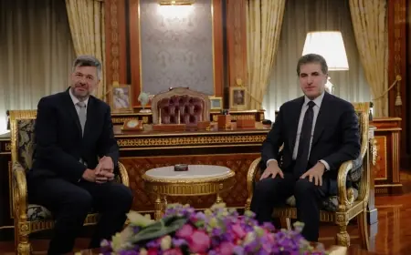 Neçirvan Barzani ve Çek Cumhuriyeti Başkonsolosu bölgedeki durumu görüştü