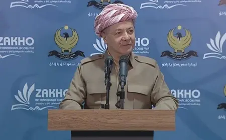 Serok Barzanî: Zaxo dil û canê min e