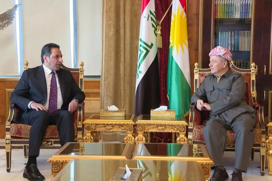 Mesud Barzani ve Ziyad el-Cenabi, Irak'taki siyasi durumu görüştü