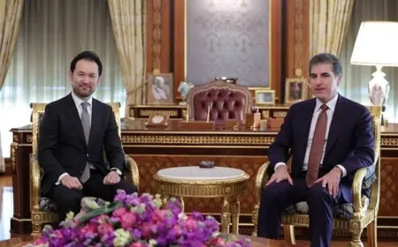 Neçirvan Barzani Japonya Dışişleri Bakanlığı heyetini kabul etti