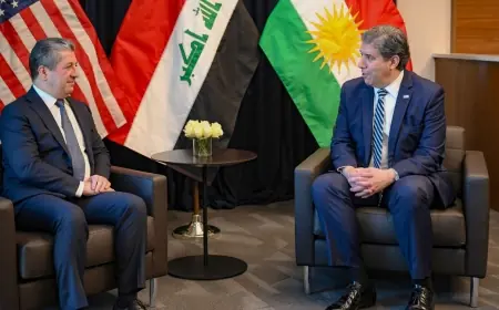 Mesrur Barzani, ABD Dışişleri Bakan Yardımcısı ile bir araya geldi