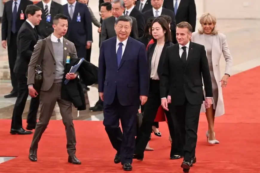 Şi’den Macron’a: Dünya bugün barıştan daha uzak