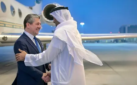 Mesrur Barzani’den BAE’ye resmi ziyaret