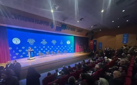 İstanbul’da düzenlenen 'Uluslararası Barış ve Demokratik Toplum Konferansı' başladı