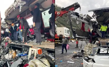 Osmaniye'de katliam gibi kaza: Yolcu otobüsü, TIR'a çarptı; 7 ölü!