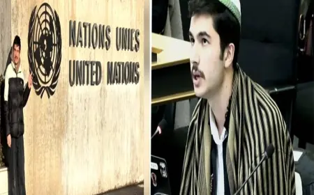 Hollanda'da büyüyen 19 yaşındaki Kürt genci, BM’de Kürtlerin sesi oldu