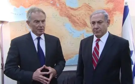 Netanyahu, Tony Blair ile gizlice görüştü iddiası