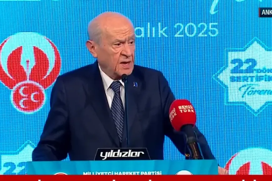Bahçeli: "PKK'nın kurucu önderliğinin mesajları muayyendir"