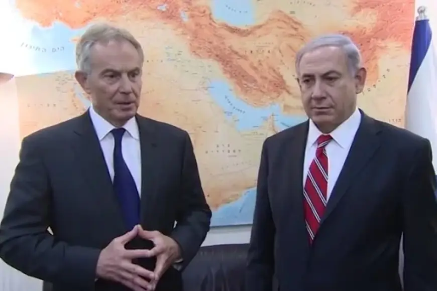Netanyahu, Tony Blair ile gizlice görüştü iddiası