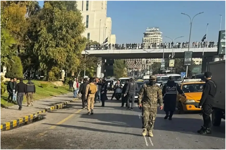 Suriye'nin başkenti Şam'da patlama meydana geldi