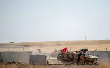 Türk askeri konvoyu Rojava'nın Serê Kanîyê şehrine girdi