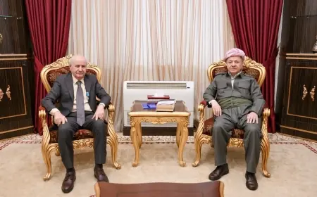 Başkan Barzanî, Rusya’nın 'Pușkin' Ödülünü Alan Dr. Mîran’ı Ağırladı