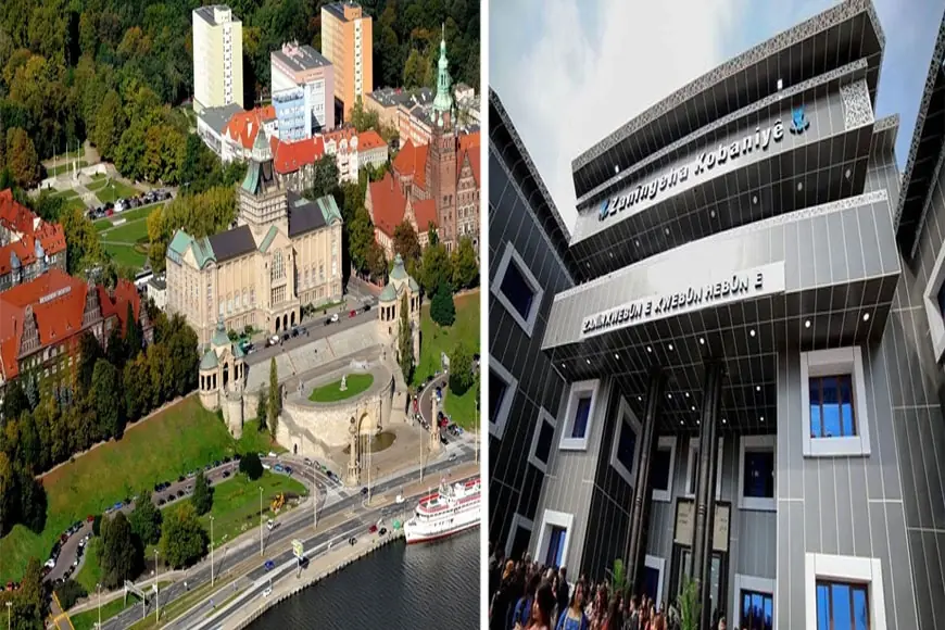 Kobani Üniversitesi ile Polonya'daki Szczecin Üniversitesi'nden kapsamlı işbirliği anlaşması