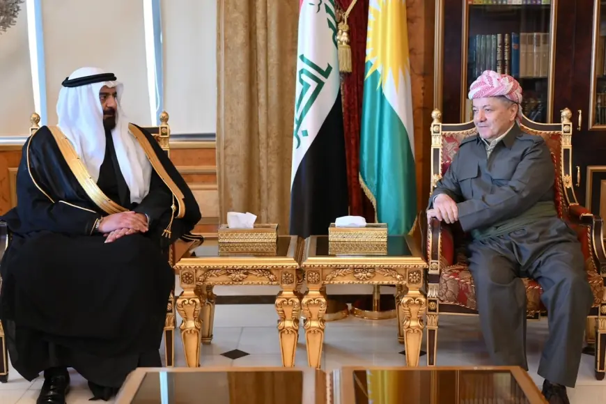 Başkan Mesud Barzani, Abdullah Yawer’i kabul etti