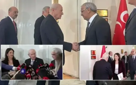 Bahçeli ve DEM Parti heyeti görüştü: 'İkinci aşamaya geçildi'