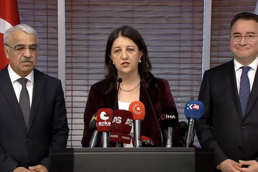 Pervin Buldan: Birinci aşama tamamlandı; barış yasasına ihtiyaç var