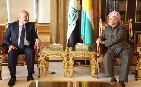 Başkan Barzani, Berhem Salih’i tebrik etti
