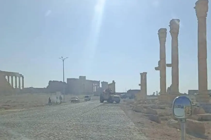 ABD heyeti Palmira’da: Suriye çölünde yeni stratejik hamle