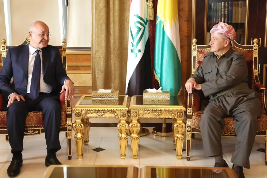 Başkan Barzani, Berhem Salih’i tebrik etti